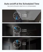 قاعدة لمبة ذكية واي فاي