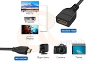 وصلة مايكرو صغير Micro HDMI الى HDMI