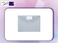 ظرف بلاستيك شفاف-مغلق بزر كبس-بطاقة تسجيل الاسم من...