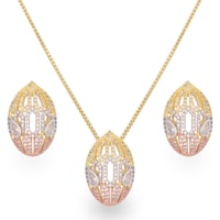 طقم زركون ناعم