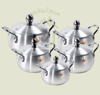 طقم قدور معدن 10قطع