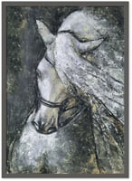 لوحة الدلال-لوحات خيل عربي.