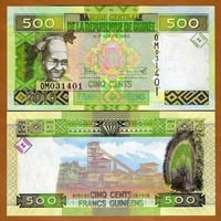 غينيا فئة 500 فرنك أنسر