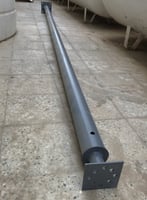 ماسورة مروحة 4 متر 3 بوصة