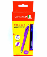 علبة اقلام حبر سائل لون بنفسجي 0.7mm