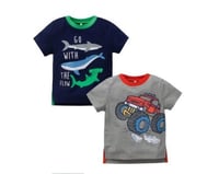 2 تي شيرت ولادي Car من القطن العضوي 100% ماركة Ger...