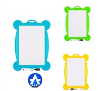 سبورة اطفال وجهين متوفر ب 3 الوان (للحبة)