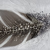 لوحة حائط عصرية كانفس مزودة بإطار خشبي مخفي