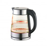 غلاية زجاج كهربائية ريبون 1.7 لتر ، 1850 واط