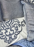 طقم مفارش عرائس كينج سايز Camilla أزرق