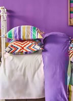 طقم مفارش مزدوج سوبر كينج Cherry بنفسجي