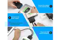 وصلة USB لتشغيل الهاردسك