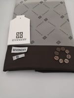 قماش جيفنشي صيفي 2026 بني 001B خفيف ناعم