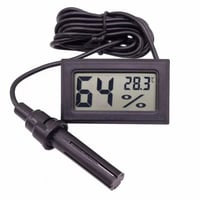 مقياس حرارة ورطوبة للفقاسات والحاضنات