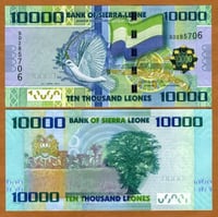 سيراليون فئة 10000ليون أنسر (إصدار قديم)