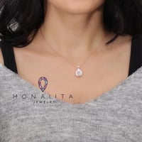 سلاسل الأحرف العربية الأنيقة , اللون روز جولد (LA1...