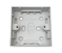 علبه بلاستيك 7×7 خارج الجدار