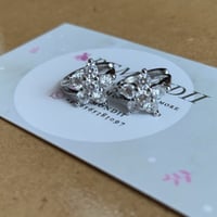 حلق ستيل كرستال طبي - حبتين18 g