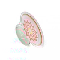 صحن لقيمات بقاعدة نقشة غضار رقم 4