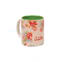 كوب تصميم الورد 2