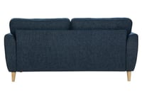 كنب 3 مقاعد West أزرق