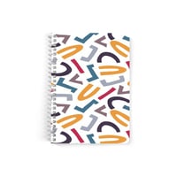 دفتر سلك A5 ورق مسطر 60 ورقة