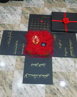 بوكس مفاجأت بالورد الدائم و سلسلة و عبارات وبلونتي...