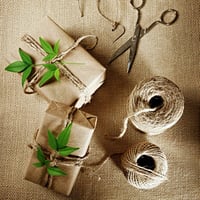 خيط حبل دائري للهدايا (4 حبات)