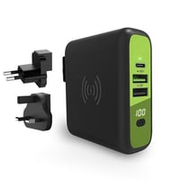 بطارية امبالا المتنقلة 8000 ملي امبير , شاحن جداري...