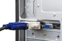 وصلة شاشة لتحويل - DVI الى VGA