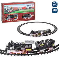 6612 قطار سكة بطارية مع صوت واضاءة