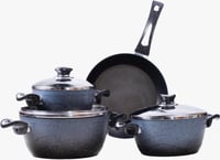 طقم قدور جرانيت 7 قطع (تركي)