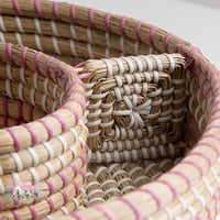 0367 صينية خوص مقسمة للتقديم