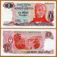 الارجنتين فئة 1 بيزو أنسر إصدار قديم