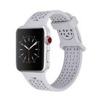 موربلس سوار ساعة ابل سيلكون منقوش42/44