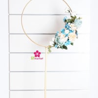 استاند حديد 140 سم مع الورد وتفصيل الاسم S123