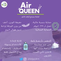 كرتون كمامات نانو فايبر آيركوين - 560 كمامة مغلفة...