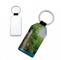 ميدالية جلد مستطيلة