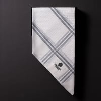 شماغ تيسوتي أبيض رمادي ST1W2