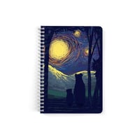 دفتر سلك A5 ورق مسطر 60 ورقة