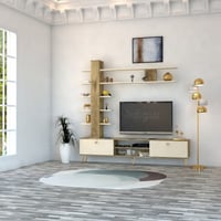 طاولة تلفزيون بيج مع خشبي 1- موديل tv07