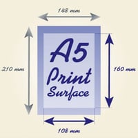 خدمة طباعة صورة فوتوغرافية A5 | مقاس 15×21 سم