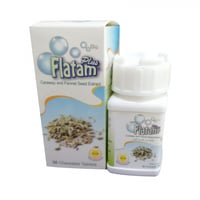 فالام بلس لحالات عسر الهضم والانتفاخ 30 قرص مضغ