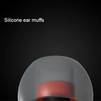 سماعة سلكية مع ميكروفون ستيريو احمر REMAX Electron...