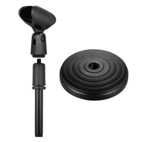 حامل ميكروفون مكتبي اسود Microphone Holder Stand L...
