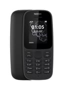 هاتف نوكيا 105 بذاكرة داخلية سعة 4 ميجابايت يدعم ت...