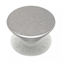 بوب سوكيت مسكة خلفية للجوال ميتلك فضي