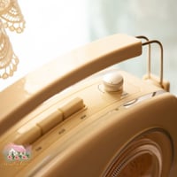 5116 راديو ريترو حجم كبير (كريمي)