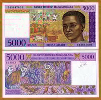 مدغشقر فئة 5000 أرياري أنسر (إصدار قديم)
