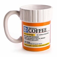 Caffeine prescription mug